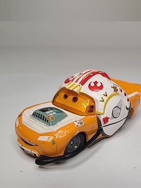 Disney Pixar Cars Star Wars Lightning McQueen Luke Skywalker Car (READ)
